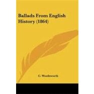 Ballads from English History