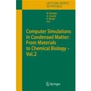 Computer Simulations in Condensed Matter