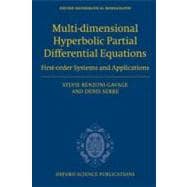 Multi-dimensional Hyperbolic Partial Differential Equations First-order Systems and Applications