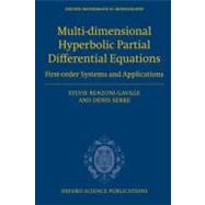 Multi-dimensional Hyperbolic Partial Differential Equations First-order Systems and Applications