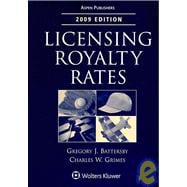 Licensing Royalty Rates 2009