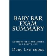Baby Bar Exam Summary