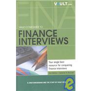 Vault.com Career Guide to Finance Interviews