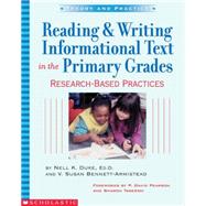 Reading & Writing Informational Text In The Primary Grades