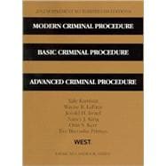 Modern Criminal Procedure, Basic Criminal Procedure, Advanced Criminal Procedure, 13/E, 2012 Supplement