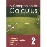 A Companion To Calculus