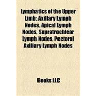 Lymphatics of the Upper Limb : Axillary Lymph Nodes, Apical Lymph Nodes, Supratrochlear Lymph Nodes, Pectoral Axillary Lymph Nodes