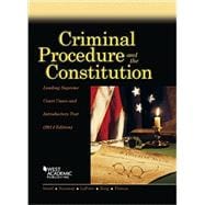 Criminal Procedure and the Constitution 2014