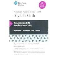 MyLab Math with Pearson eText -- 18 Week Standalone Access Card -- for Calculus & Its Applications