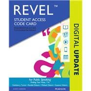 Revel for Public Speaking Finding Your Voice -- Access Card