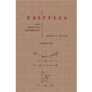 Calculus With Analytic Geometry