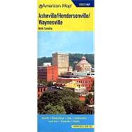 American Map Corporation Asheville, Hendersonville, & Waynesville, North Carolina Pocket Map