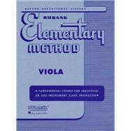 Rubank Elementary Method - Viola