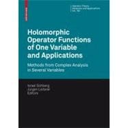 Holomorphic Operator Functions of One Variable and Applications