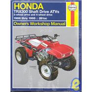 Honda Trx300 Owners Workshop Manual 1988 Thru 1995