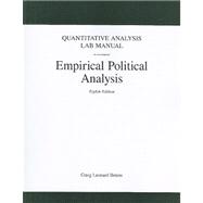 Empirical Political Analysis Lab Manual