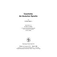 Geschichte der deutschen Sprache