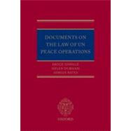 Documents on the Law of UN Peace Operations