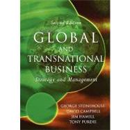 Global and Transnational Business Strategy and Management