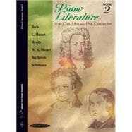 Piano Literature of the 17th, 18th and 19th Centuries  Book 2