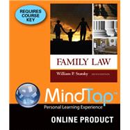 MindTap Paralegal for Statsky's Family Law, 6th Edition, [Instant Access], 1 term (6 months)