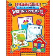 September Daily Journal Writing Prompts: Grade Pk