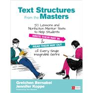 Text Structures from the Masters