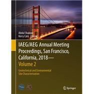 Iaeg/Aeg Annual Meeting Proceedings, San Francisco, California, 2018