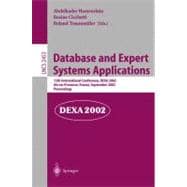 Database and Expert Systems Applications : Proceedings of the 13th International Conference, DEXA 2002, Aix-En-Provence, France, September 2002, Proceedungs