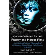 Japanese Science Fiction, Fantasy And Horror Films