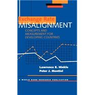 Exchange Rate Misalignment Concepts and Measurement for Developing Countries