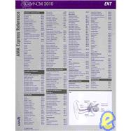 ICD-9-CM 2010 Express Reference Coding Card Ear/ Nose/ Throat