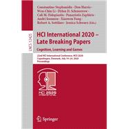 HCI International 2020 – Late Breaking Papers: Cognition, Learning and Games