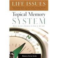Topical Memory System Life Issues Memory Verse Cards