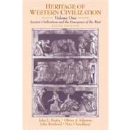 Heritage of Western Civilization, Volume I Ancient Civilizations and the Emergence of the West