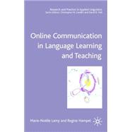 Online Communication in Language Learning and Teaching