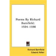 Poems by Richard Barnfield : 1594-1598