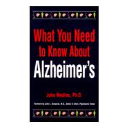 What You Need to Know About Alzheimer's