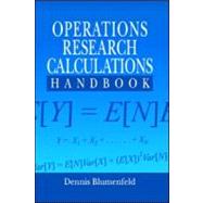 Operations Research Calculations Handbook