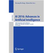 AI 2016: Advances in Artificial Intelligence