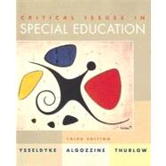 Critical Issues in Special Education