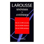 Larousse Sinonimos y Antonimos (Larousse Synonyms and Antonyms)