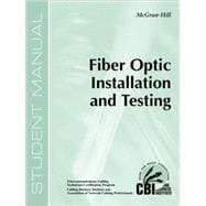 Course 400 : Fiber Optic Installation and Testing: Student Manual