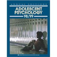 Adolescent Psychology, 1998-1999