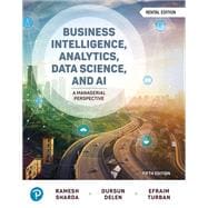 Business Intelligence, Analytics, Data Science, and AI [Rental Edition]