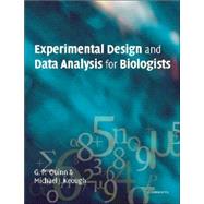 Experimental Design and Data Analysis for Biologists