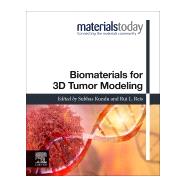 Biomaterials for 3d Tumor Modeling