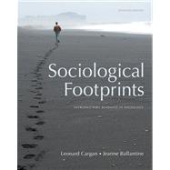 Sociological Footprints Introductory Readings in Sociology