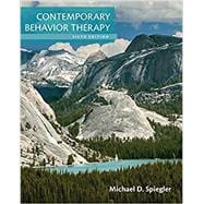 Contemporary Behavior Therapy,9780357671290