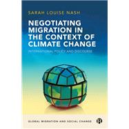 Negotiating Migration in the Context of Climate Change